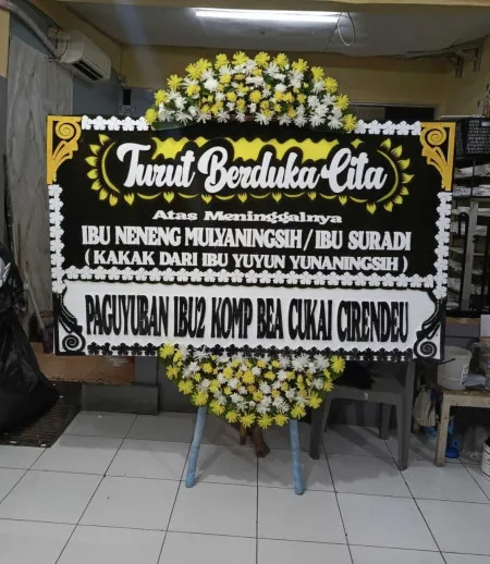 Papan Bunga Duka Puri Indah